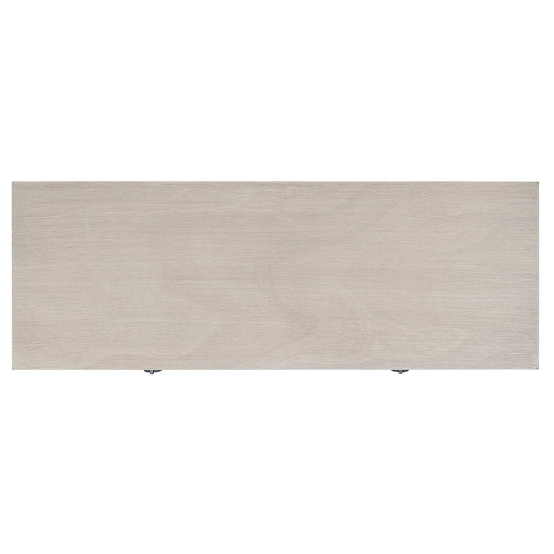 Console de style campagnard français avec 2 tiroirs et détails sculptés