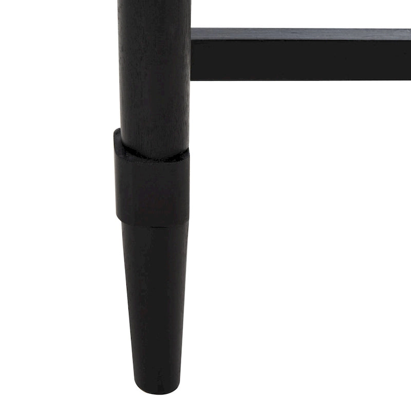 Console de style campagnard français avec 2 tiroirs et détails sculptés