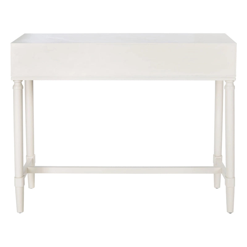 Console de style campagnard français avec 2 tiroirs et détails sculptés