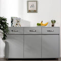 Buffet moderne avec 3 tiroirs et 3 portes – Console de rangement