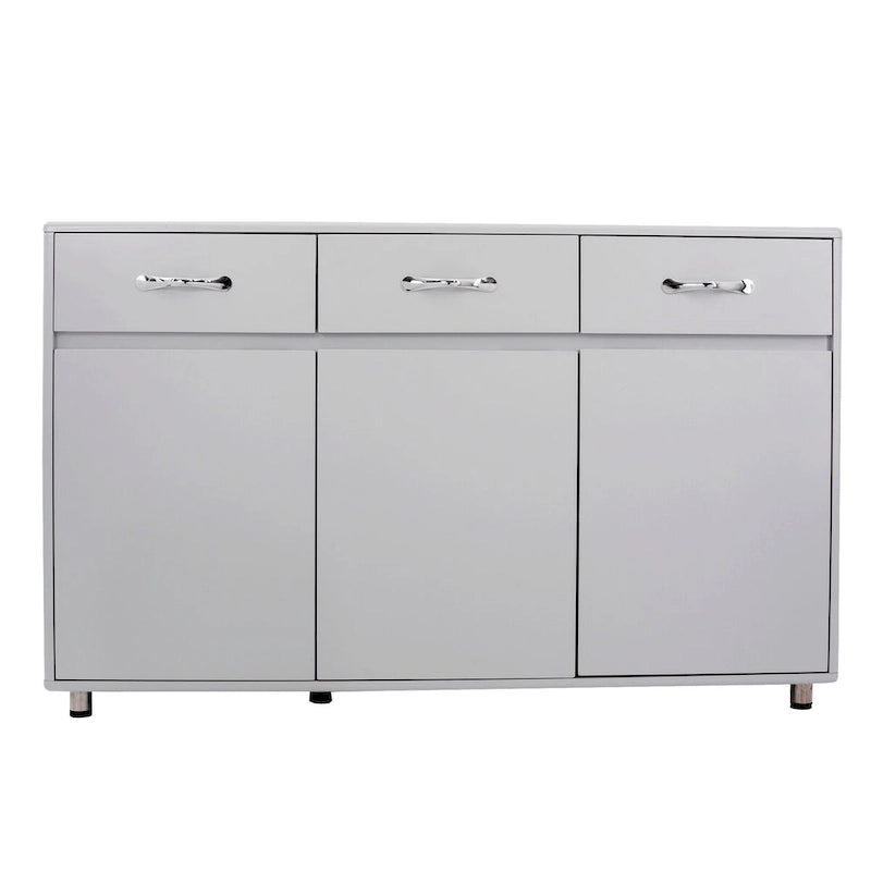 Buffet moderne avec 3 tiroirs et 3 portes – Console de rangement